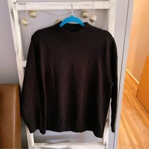 Shein Black Knit Sweater